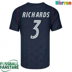 Vereinigte Staaten Chris Richards #3 Replik Auswärtstrikot WM 2026 Kurzarm